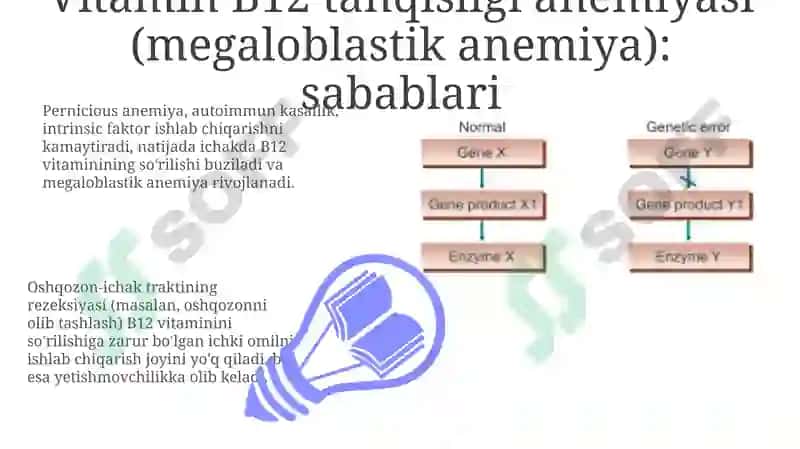 Anemiya turlari va sabablari 7