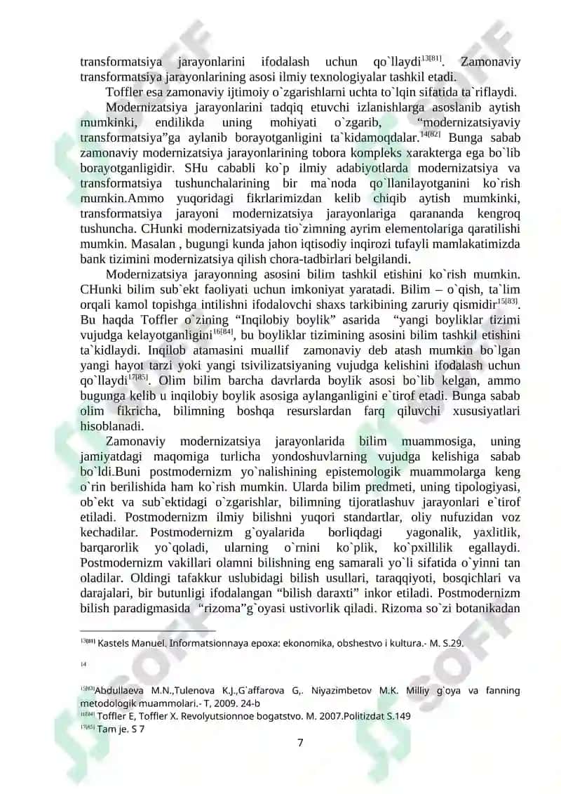 Globallashuv va modernizatsiya 7