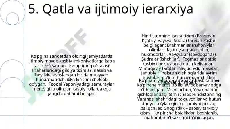 Kasb tanlashning an'anaviy usullari haqida 7