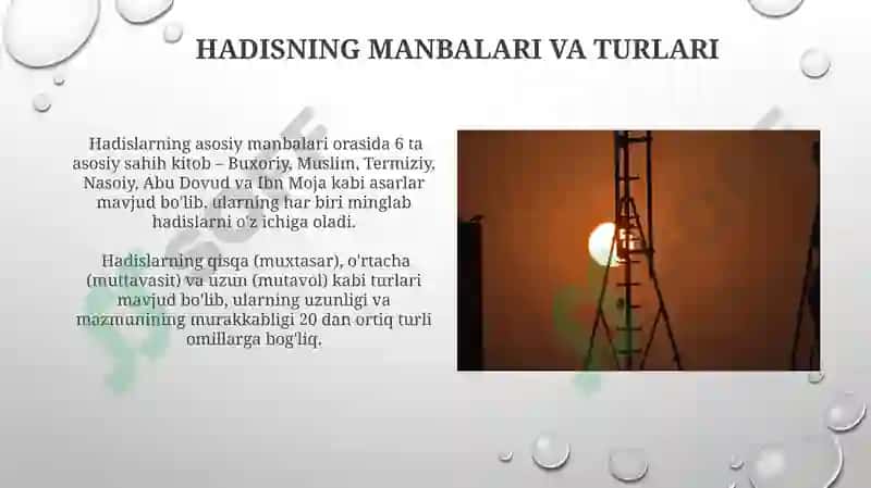 Hadis ilmi va uning tarbiyaviy ahamiyati 7