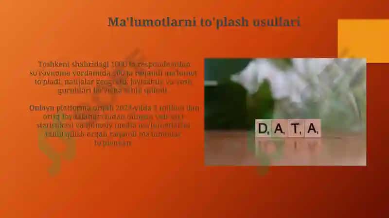 Raqamli Ma'lumotlar bilan ishlash 7