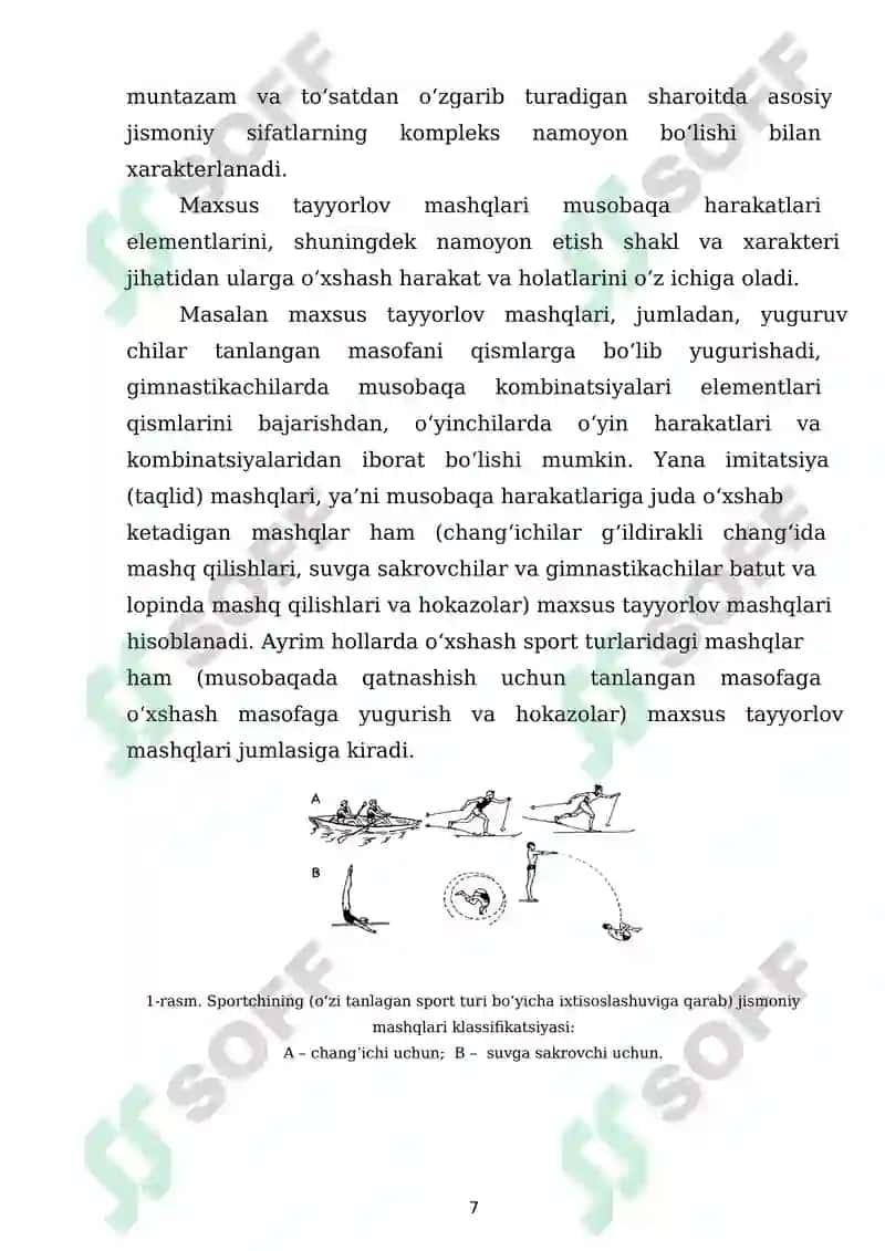 Sport mashgʻulotlarining vositalari 7