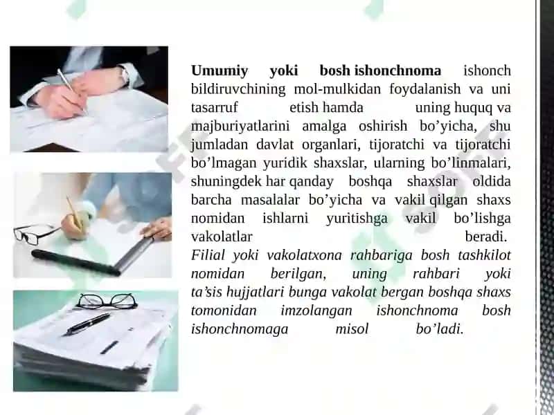 Ishonchnoma va dalolatnama 7