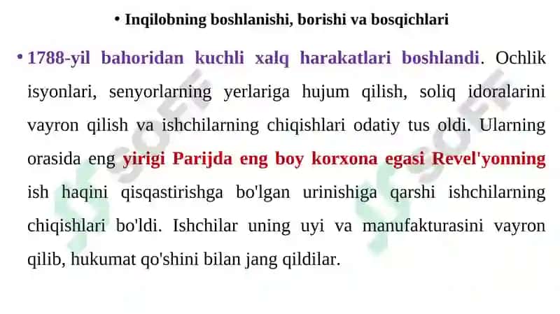 Fransuz inqilobi (XVIII asr oxiri) 7