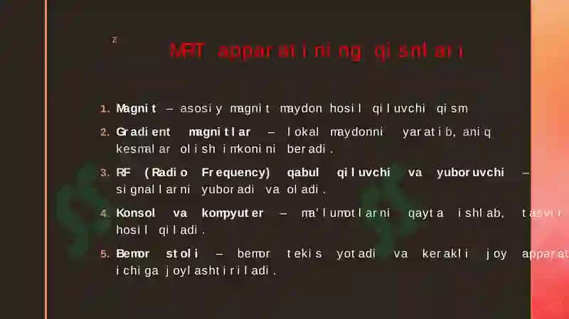 МRТ APARATI 7