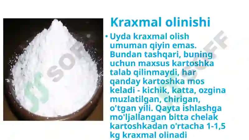 Polisaxaridlarning olinishi va xossalari 7