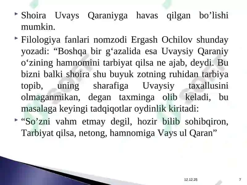 O‘zbek adabiyoti tarixida shoiralarning faoliyati 7