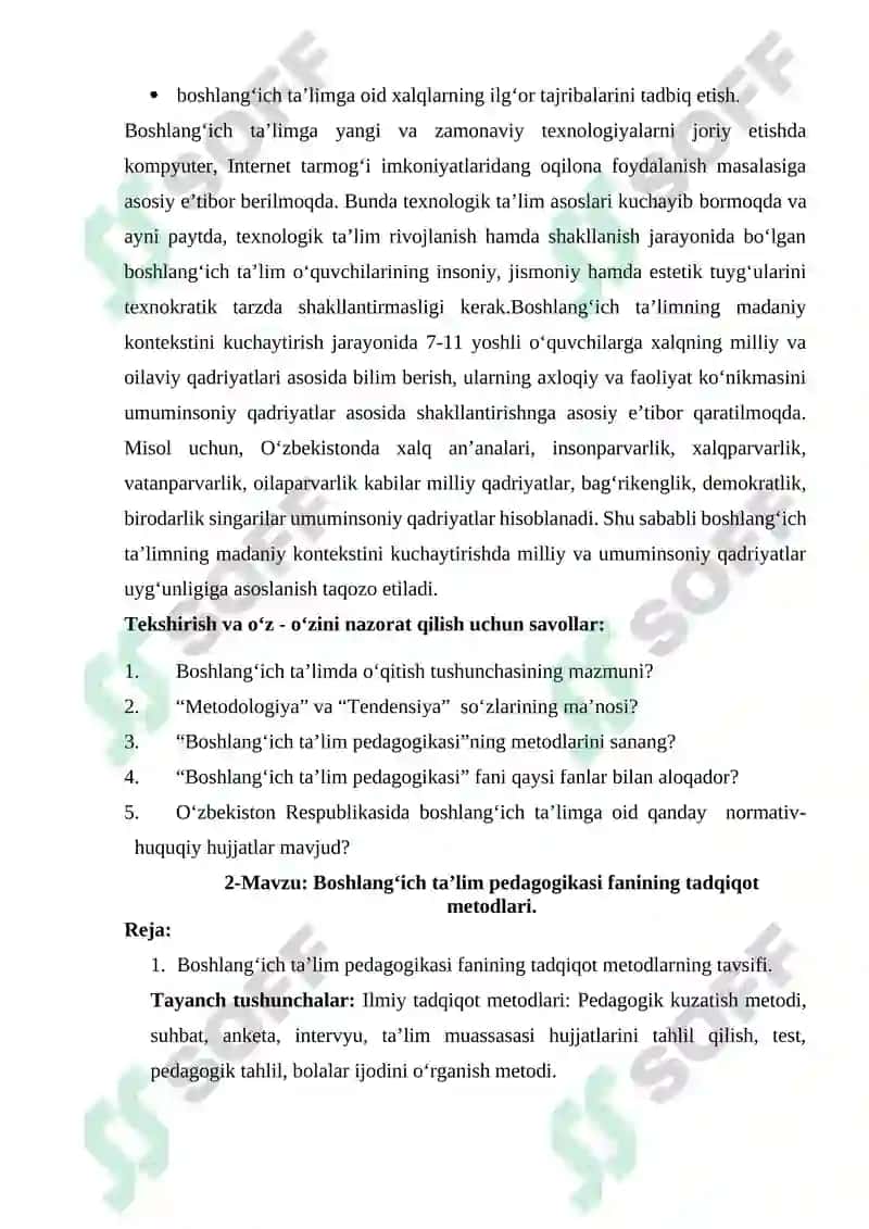 Boshlang‘ich ta’lim pedagogikasi 7