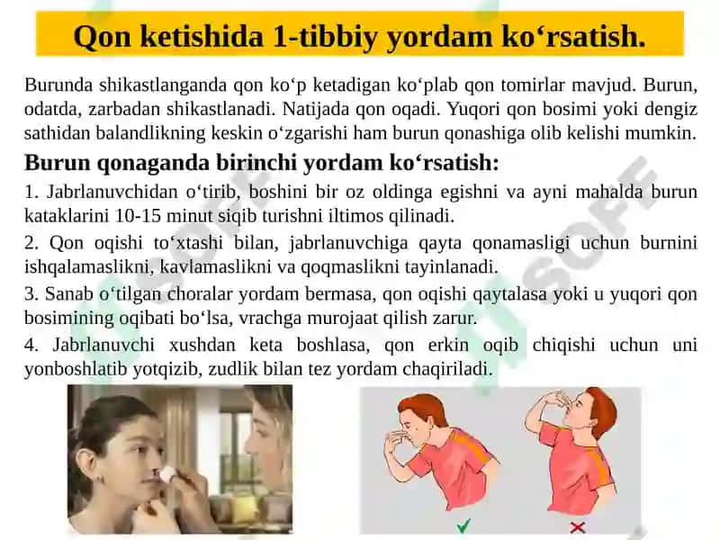 Qonketishida tibbiy yordam ko‘rsatish 7
