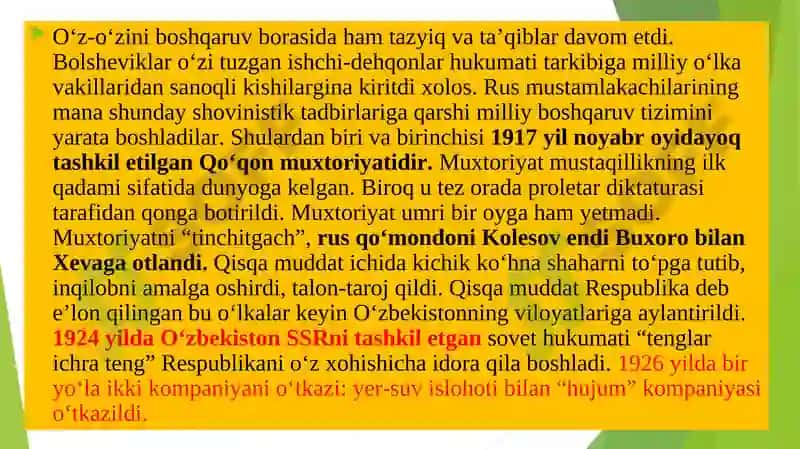 1-mavzu. 20-40-yillar o‘zbek adabiyotining xususiyatlari. 7