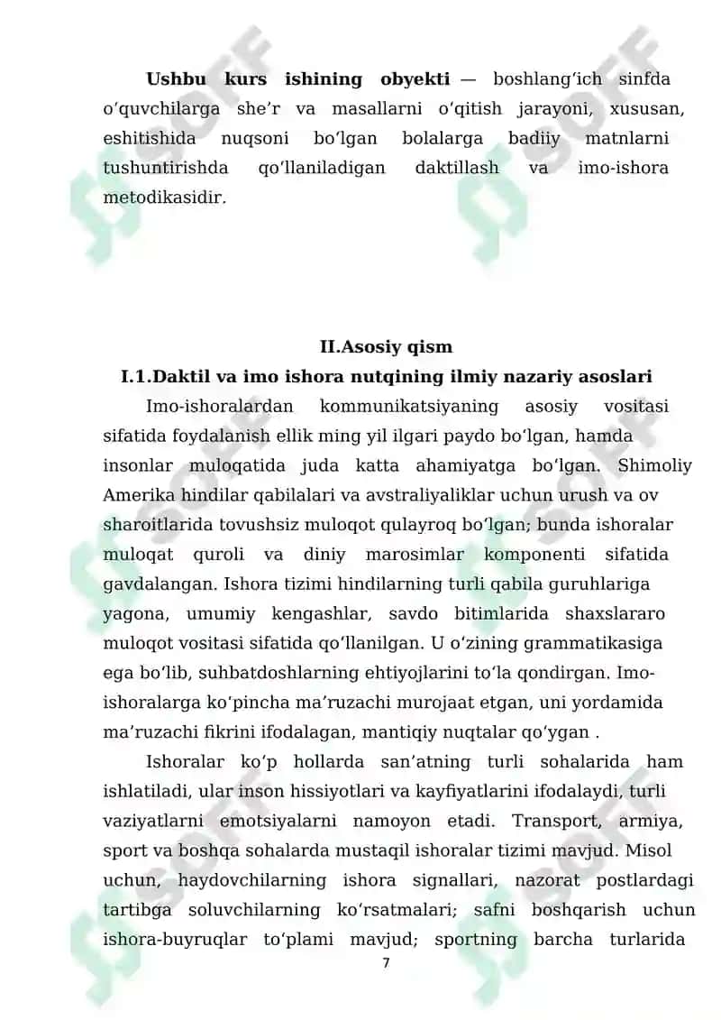 Daktil va imo-ishorada she’rni, masalni o‘qish metodikasi 7