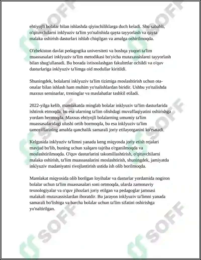 Nogironlar uchun maxsus maktablar 7