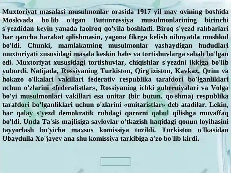 Turkiston muxtoriyati 7