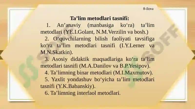 Ta’lim metodlari 7