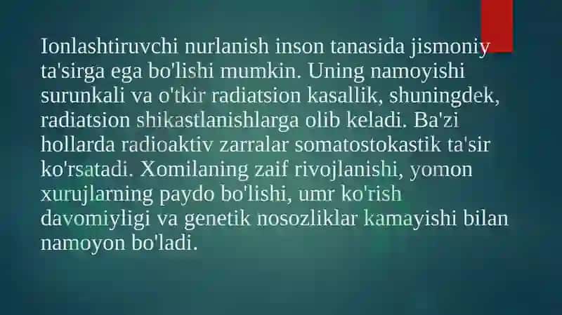 Ionlashtiruvchinurlar 7
