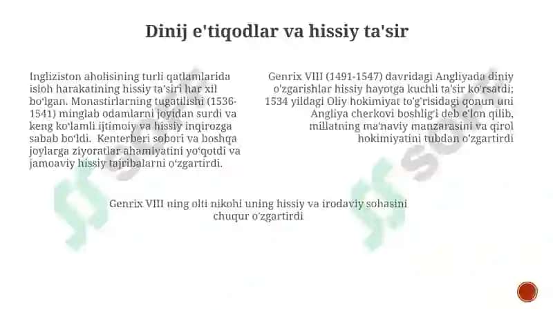 Shahisning hisiyot va irodaviy sohasi 7