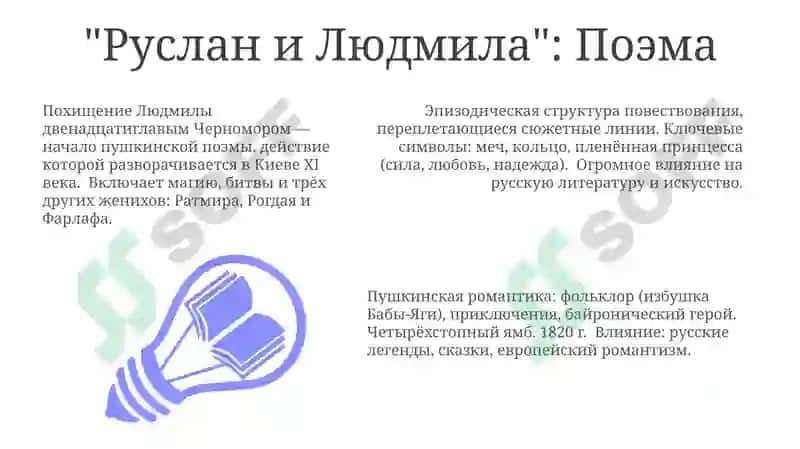 Лирика и творчество А.С. Пушкина 7