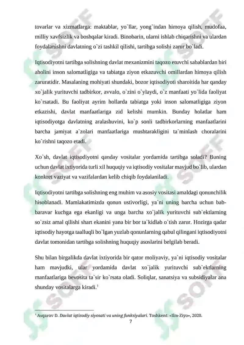 Davlatning iqtisodiy roli 7