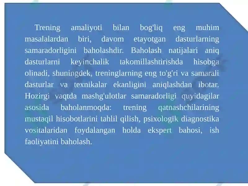 TRENING SAMARADORLIGINI Tahlil 7