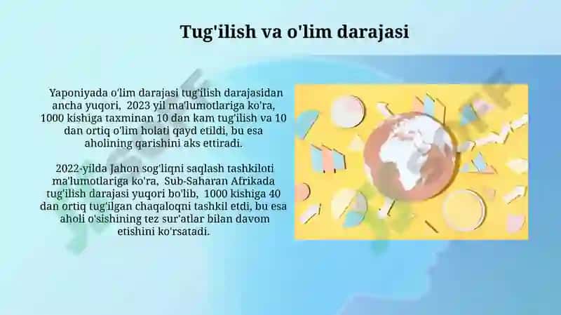 Umr ko'rish davomiyligi 7