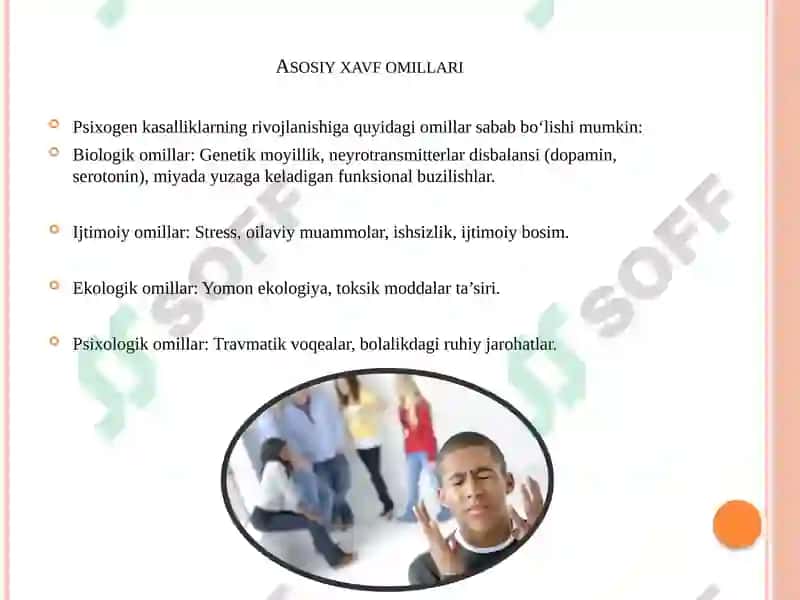 Psixogen kasalliklar epidemiologiyasi 7