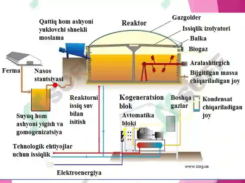 Ноъанавий усулда биогаз олиш 7