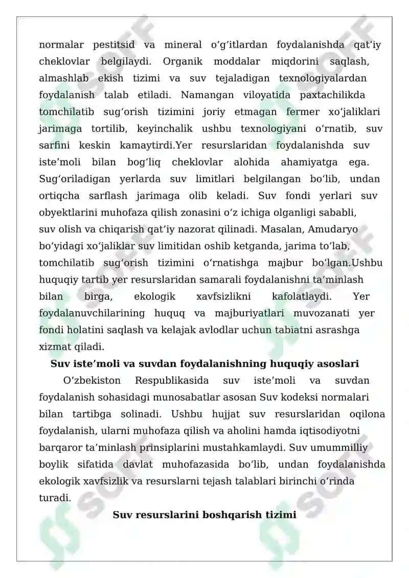 Ekologik kodeks 7