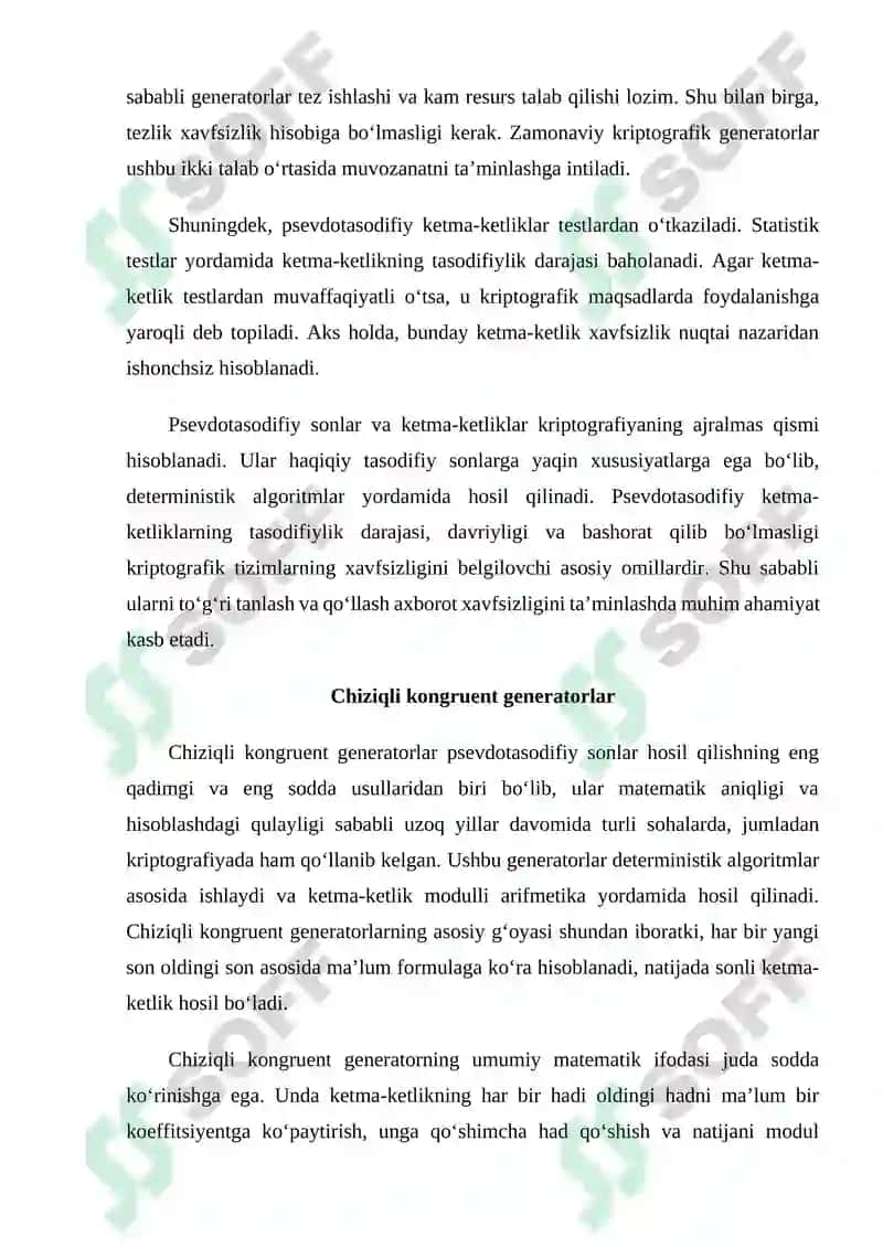 Kriptografiyada sonli ketma-ketliklarning tatbiqi 7