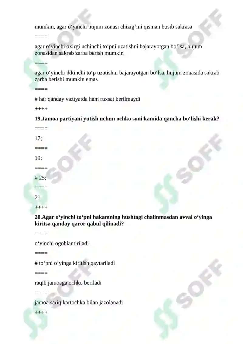 Sport mahoratini oshirish (Voleybol) 7