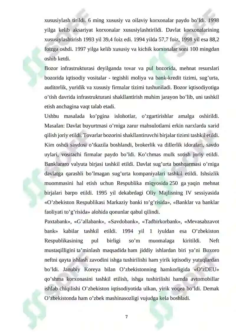 Iqtisodiy isloxotlarning besh tamoyili 7
