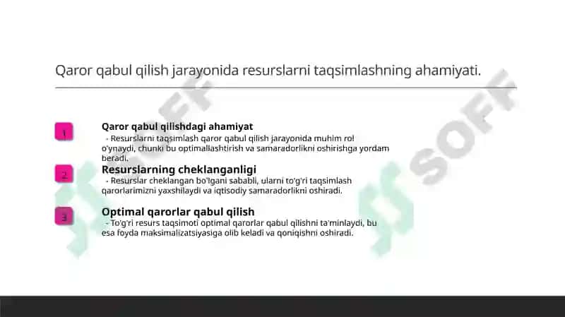 Foyda va Qoniqish 7