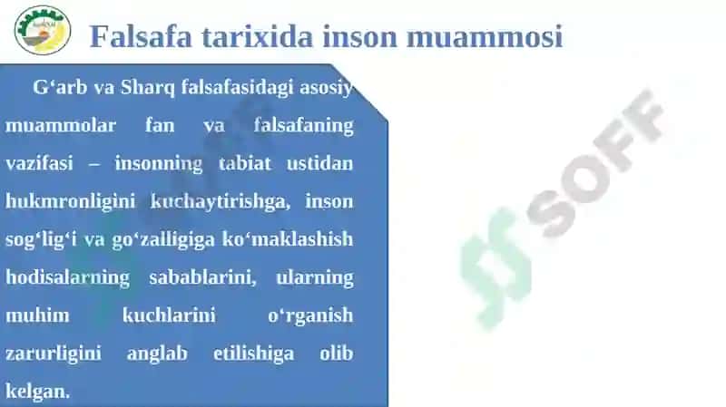 INSON FALSAFASI 7