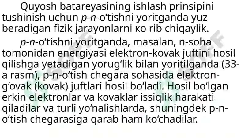 Quyosh Batareyasi 7
