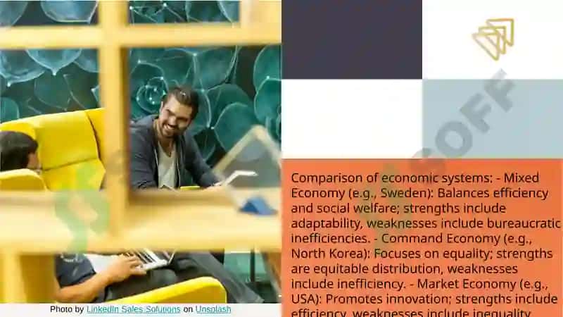 Mixsed economy, command economy, market economy 7
