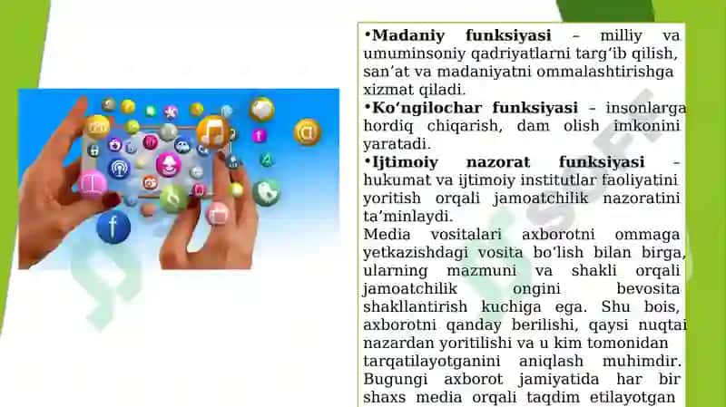 Mediavositalarida axborotning ta'siri va manipulyatsiyasi 7