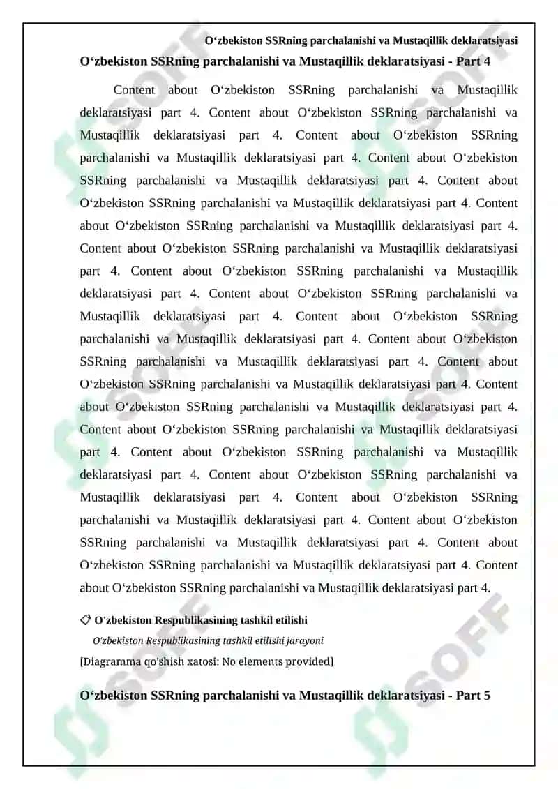 O‘zbekiston Respublikasining tashkil etilishi 7