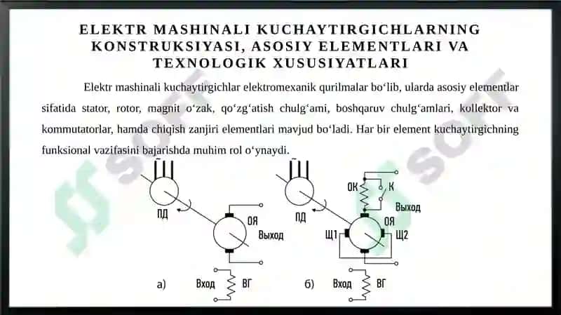 Elektr mashinali kuchaytirgichlar 7