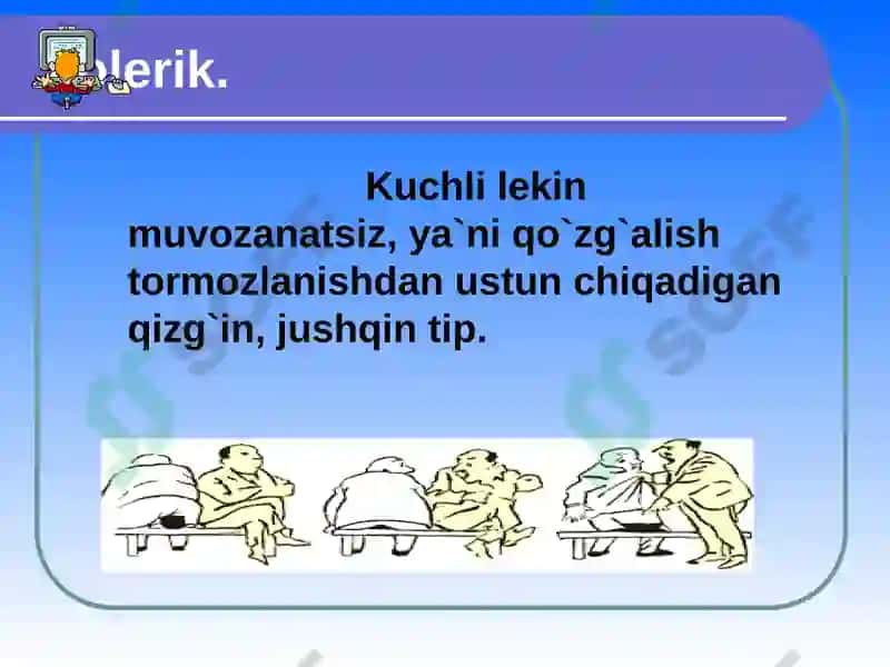 Oliy nerv faoliyati va temperament 7