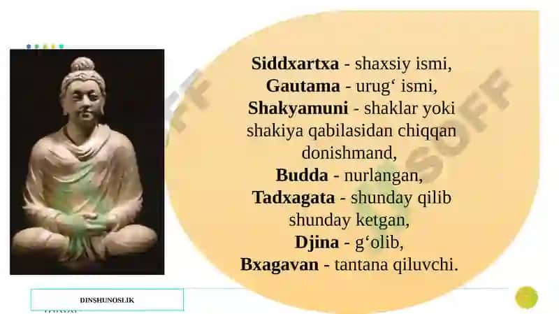 Buddaviylik Dini Tarixi va Asosiy G`oyalari 7