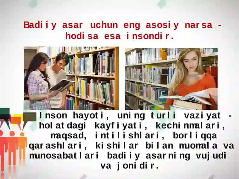 Badiiy asarda g’oya 7