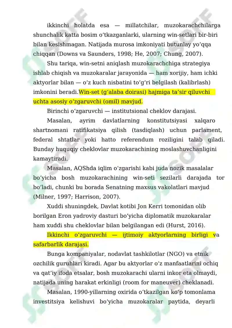 KIBERNETIK NAZARIYA; tashqi siyosat 7