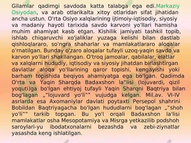 Buyuk Ipak yo‘li-muloqot yo‘li 7