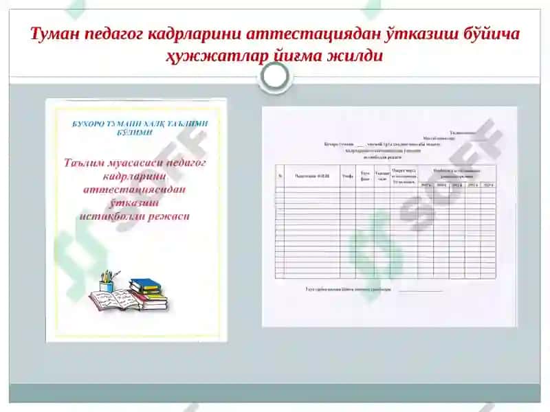 Педагогкадрлараттестацияси 8