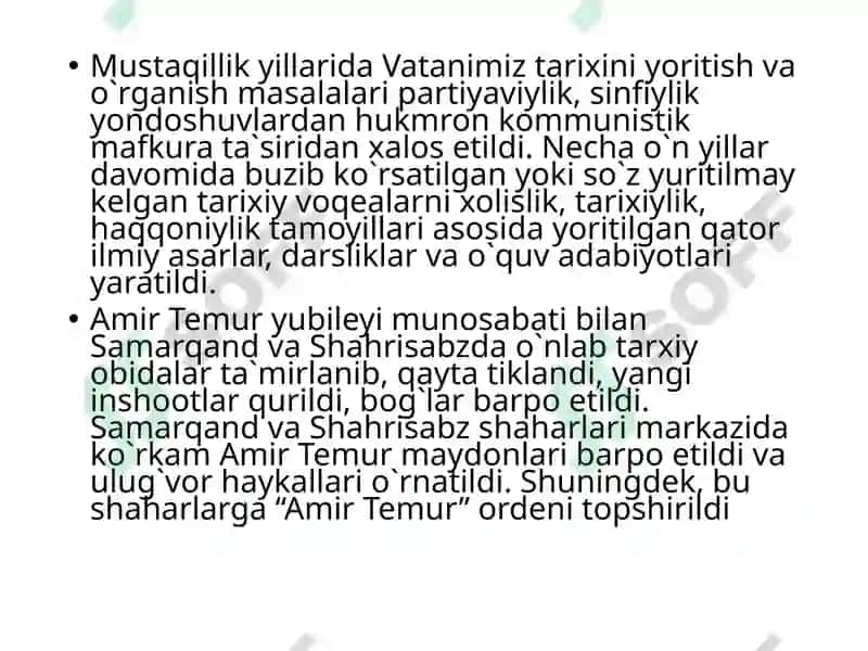 Ma'naviy merosning tiklanishi 8