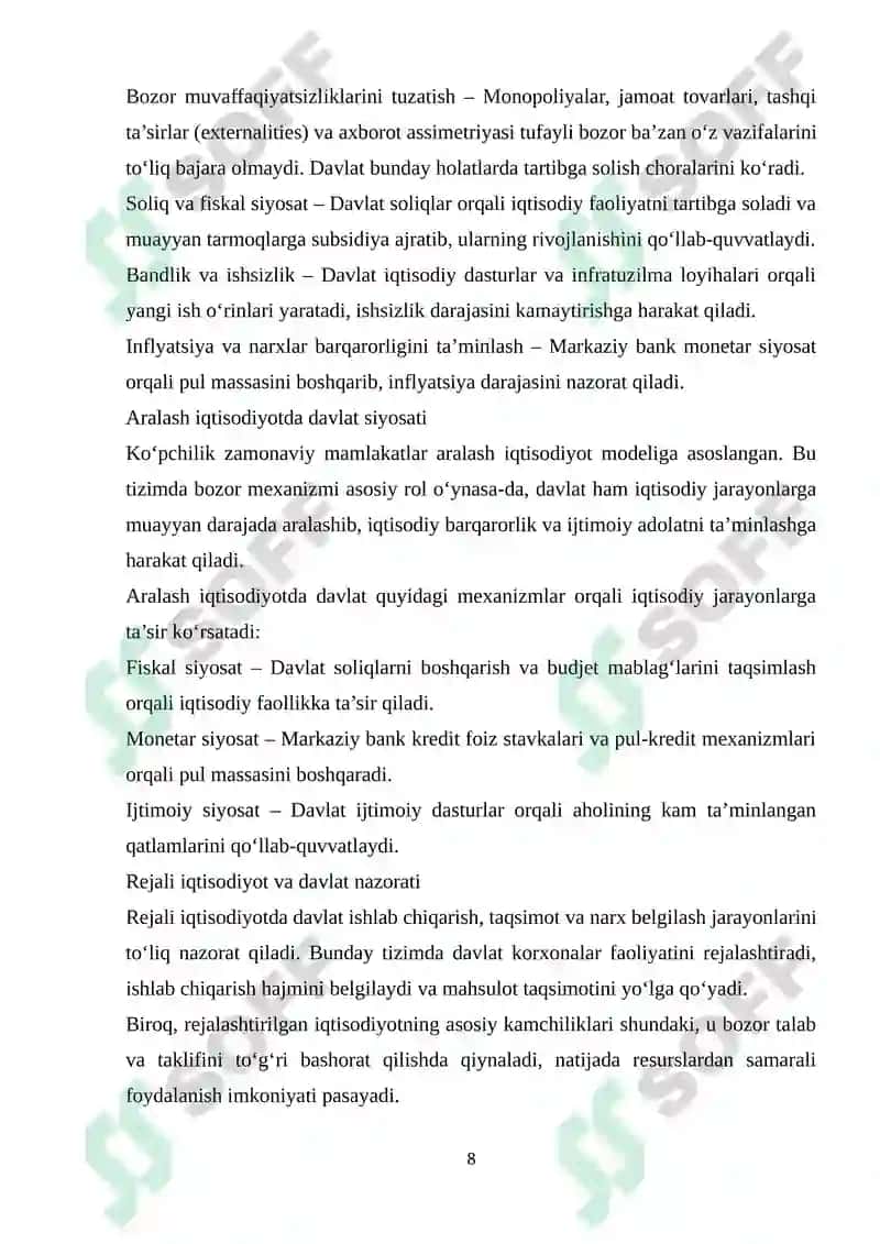 AKADEMIK KO‘NIKMALAR VA KASBIY KOMPETENTLIK 8