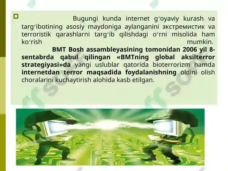 Kibermakonda diniy e’tiqod targ‘ibotining ijtimoiy xavfi 8
