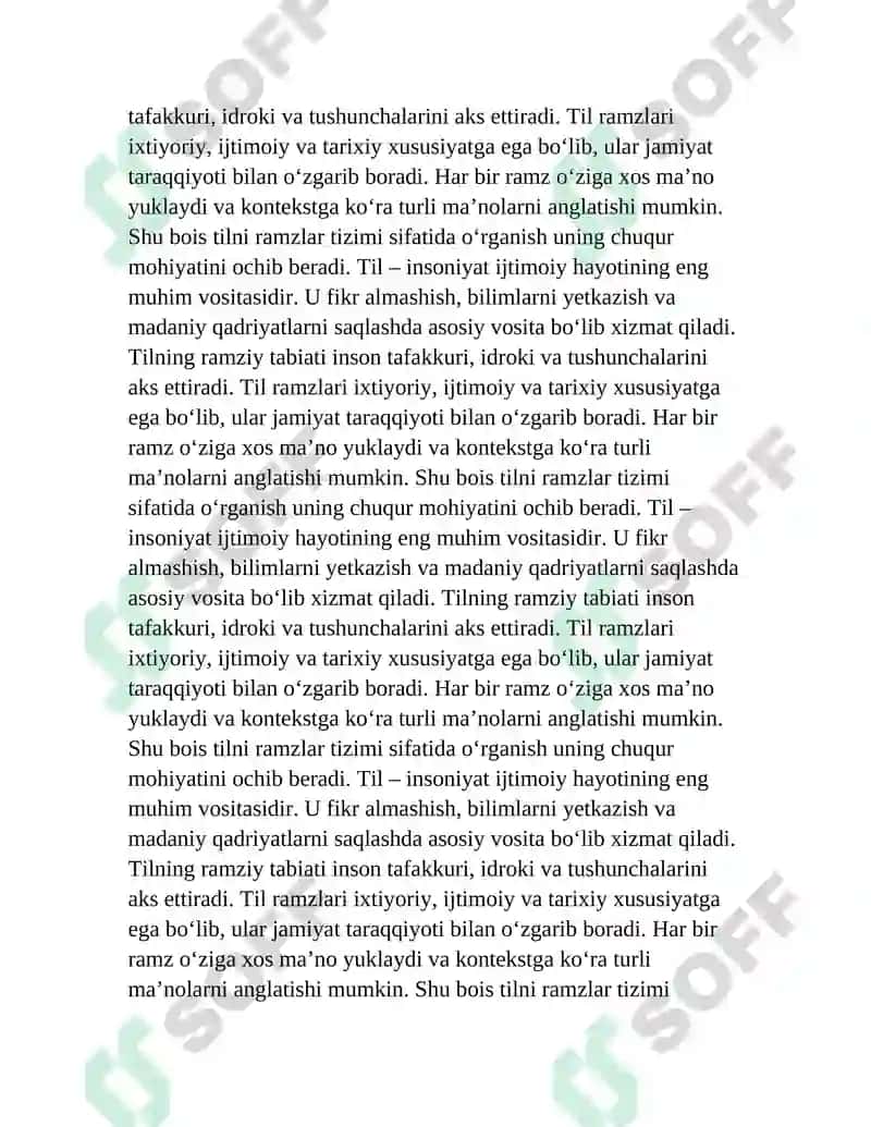 Til ramzlar tizimi haqida 205 betlik 8