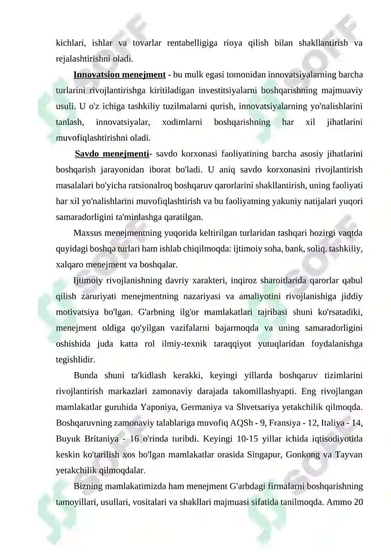O`rta osiyoda menejmentning nazariy asoslari va tamoyillari 8