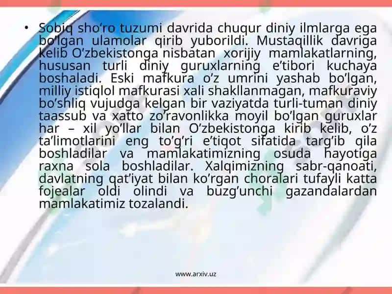 Kishilik jamiyati shakllanishi 8