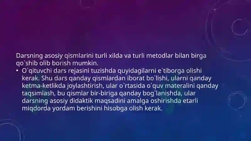 Ma`naviyat Asoslari Fanidan Darslar 8